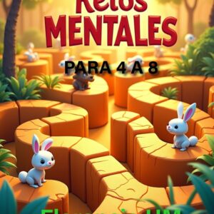 Laberintos Retos mentales para niños de 4 a 8 de Florencio HM